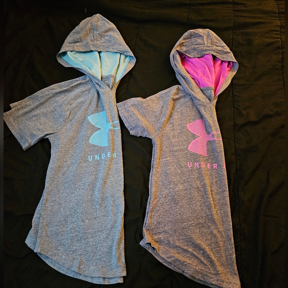 2 Under Armour SS Hoodies